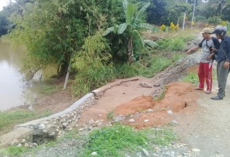 Talud Jalan Desa Arga Mulya Amblas
