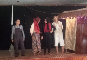 Pementasan Drama Teater Prodi Tadris Bahasa Indonesia IAIN Bengkulu