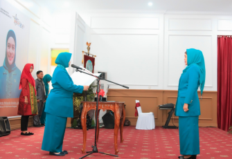 Pelantikan Ketua TP PKK Provinsi Bengkulu, sisa masa jabatan 2016-2021