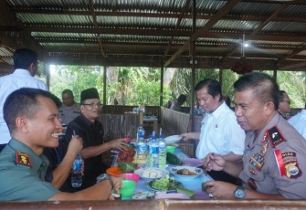  Sesda Ajak Kapolda Makan Siang 