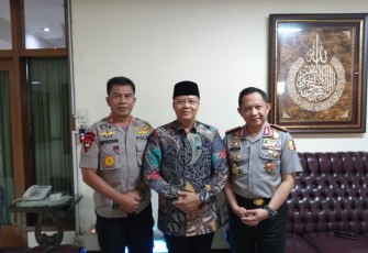 Gubernur Bengkulu Rohidin Mersyah dan Kapolda Bengkulu   Brigjen Pol Supratman Temui Kapolri Jendral M. Tito Karnavian