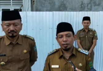 Wakil Wali Kota Bengkulu Dedy  Wahyudi Sidak OPD 