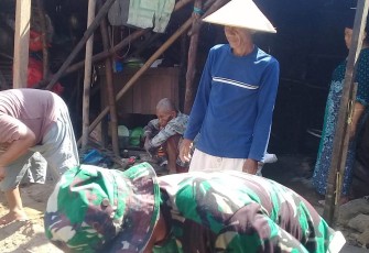 Rehab Sejumlah Rumah Warga TNI "Dibanjiri" Ucapan Terimakasih