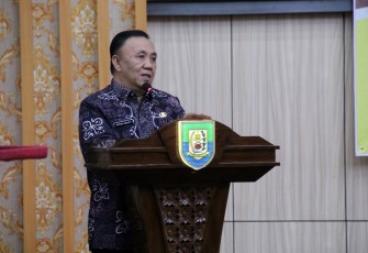 Sekretaris Daerah Nopian Andusti Buka secara Resmi Rapat Kerja Satgas Saber Pungli Se Provinsi Bengkulu 