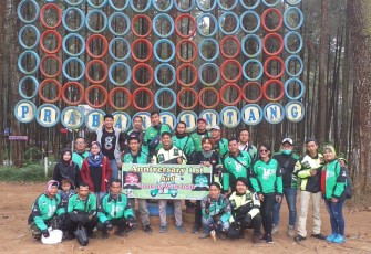 Komunitas Ojek Online Trubus Mc Slawi Ayu Kunjungi Wisata Lokal