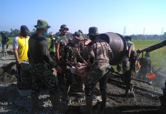 Dandim Eko Akan Pacu Prestasi Proyek Fisik di TMMD