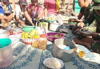 Prosesi adat salah satu pengakraban bagi warga masyarakat