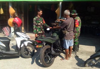 Rejeki Pagi Satiran Dari Satgas TMMD Reg 105