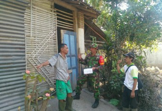 Buruh Penggilingan Bakso Mendapatkan Bantuan RTLH Dari TMMD Reg 105 Kodim Klaten