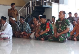 Ingatkan Prajurit Tetap Rajin Beribadah Saat ber-TMMD