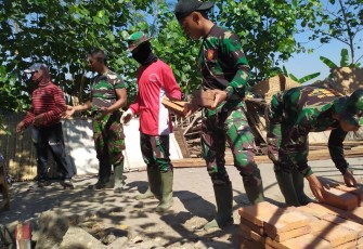 Metoda "Banjar Dowo" Cukup Ampuh Ringankan Pekerjaan di Lokasi TMMD