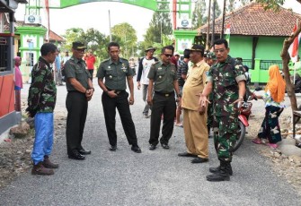 Tim Asistensi Kodam IV Tinjau Lokasi TMMD Tegal