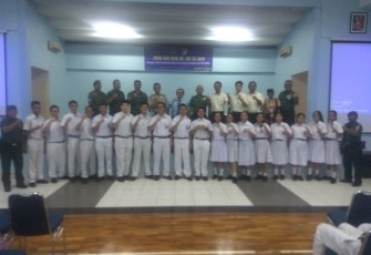 Siswa Siswi SMA Tarakanita Sambut Satgas TMMD Kronjo