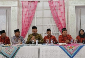 Sekretaris Daerah Kota Bengkulu Marjon Menghadiri Perpisahan Pengurus Musyawarah Kerja Kepala Sekolah SMP MTS