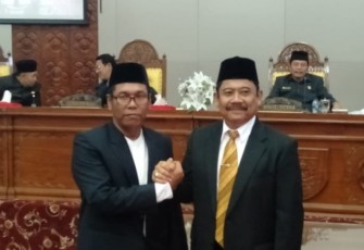 Dedi Ermansyah (kiri) dan Muslihan DS (kanan)