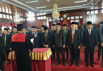 Pelantikan DPRD Kabupaten Bengkulu Selatan Periode 2019 2024 