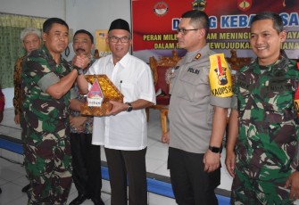 Senafas Dengan TMMD Kalikondang Bupati Himbau Generasi Milenial Demak Berorganisasi