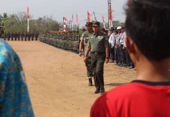 Dandim Lega Semua Pekerjaan Fisik TMMD Rampung Jelang Penutupan