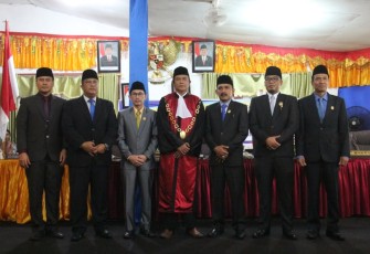 3 Pimpinan Dewan Mukomuko Periode 2019-2024 Resmi Dilantik