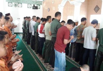 Kodim Brebes 0713/Brebes Adakan Sholat Gaib Untuk Almarhum BJ Habibie
