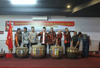 Gubernur Rohidin Buka Rakerwil Pemuda Pancasila Bengkulu