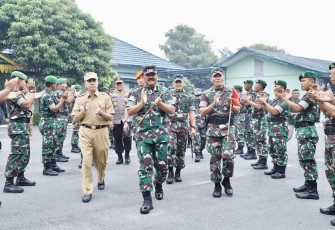 Kunjungan Kerja Panglima TNI Sambangi Makorem 031/Wirabima
