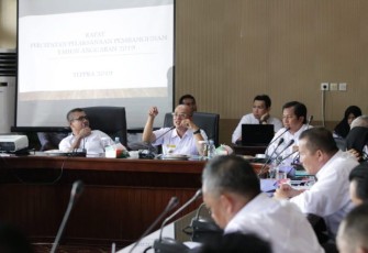 Bupati Bengkulu Selatan Gusnan Mulyadi Pimpin Rapat Percepatan Realisasi Anggaran