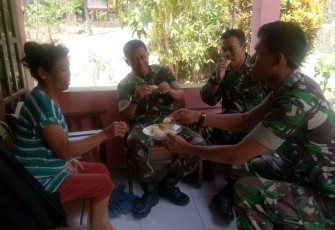 Kue Khas Cilibang Perekat Bagi TNI Kodim Cilacap