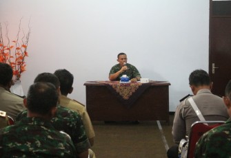 Rakor Kesiapan TMMD 106 Tahun 2019 Kodim 0802/Ponorogo