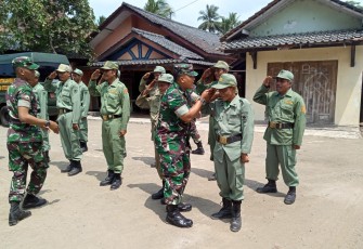 Kedekatan TNI dengan Linmas