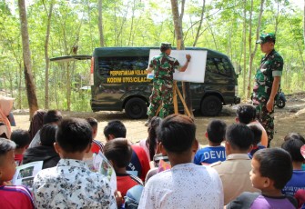 Serka Yatiman Berikan Suasana Baru dalam Pemberian Wasbang pada Anak
