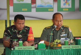 Tim Wasev Sterad Cek Pencapaian Pembangunan TMMD Reguler Ke-106 Kodim 0703/Cilacap