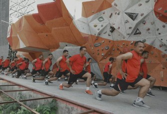 Kodim Surakarta Gelar Lari Aerobik