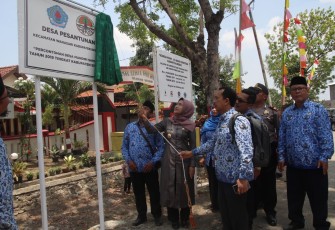 Pesantunan Jadi Percontohan Desa Mandiri Sampah