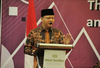 Gubernur Bengkulu Rohidin Mersyah 