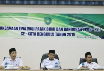 Wakil Wali Kota Bengkulu Dedy Wahyudi Hadir Dalam Rapat Evaluasi 