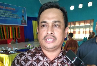 Kadis Kesehatan Aceh Hanif saat ditemui wartawan, digedung serba guna Singkil Kabupaten Aceh Singkil.