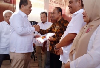 Surya Taufik Balon Bupati Asahan Daftar ke Partai Gerindra