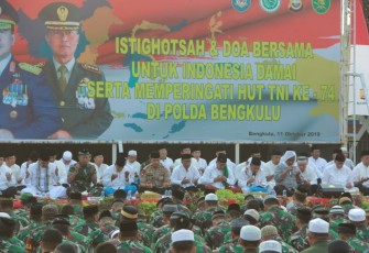 Polda Bengkulu Gelar Istighotsah dan Doa Bersama 