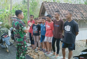 Satgas TMMD 106 Kodim Cilacap Bina Remaja Desa untuk Tangkal Radikalisme