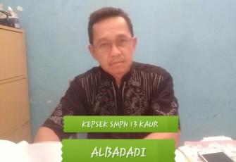 Kepala Sekolah SMPN 13 Kaur Albadadi