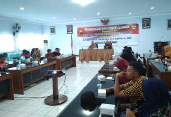 Warga Sekolah Diminta Waspada Peredaran Narkoba dan Lawan Radikalisme