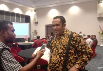 Ketua KPU Kabupaten Ngada Stanislaus Neke