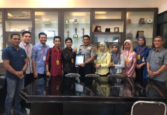 Mahasiswa KAMMI Audiensi Kapolresta Banda Aceh