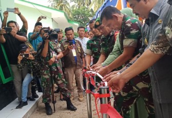 Bupati Labura Beri Rumah Dinas untuk Empat Babinsa