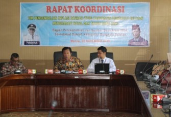 Sekretaris Daerah Bengkulu Selatan Yudhi Satria  Buka Rakor TPID 