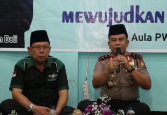 Kapolda Bengkulu Irjen Pol Supratman saat menjadi narasumber