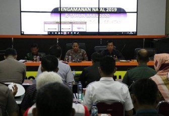 Rakor Persiapan Pengamanan Natal 2019 Dan Tahun Baru 2020