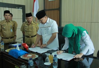 Gubernur Bengkulu Rohidin Mersyah Teken MoU Jaminan Kesehatan Daerah