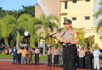 Kapolda Aceh Irjen Pol Rio Septianda Djambak Pimpin Apel Operasi Lilin Rencong 2019 